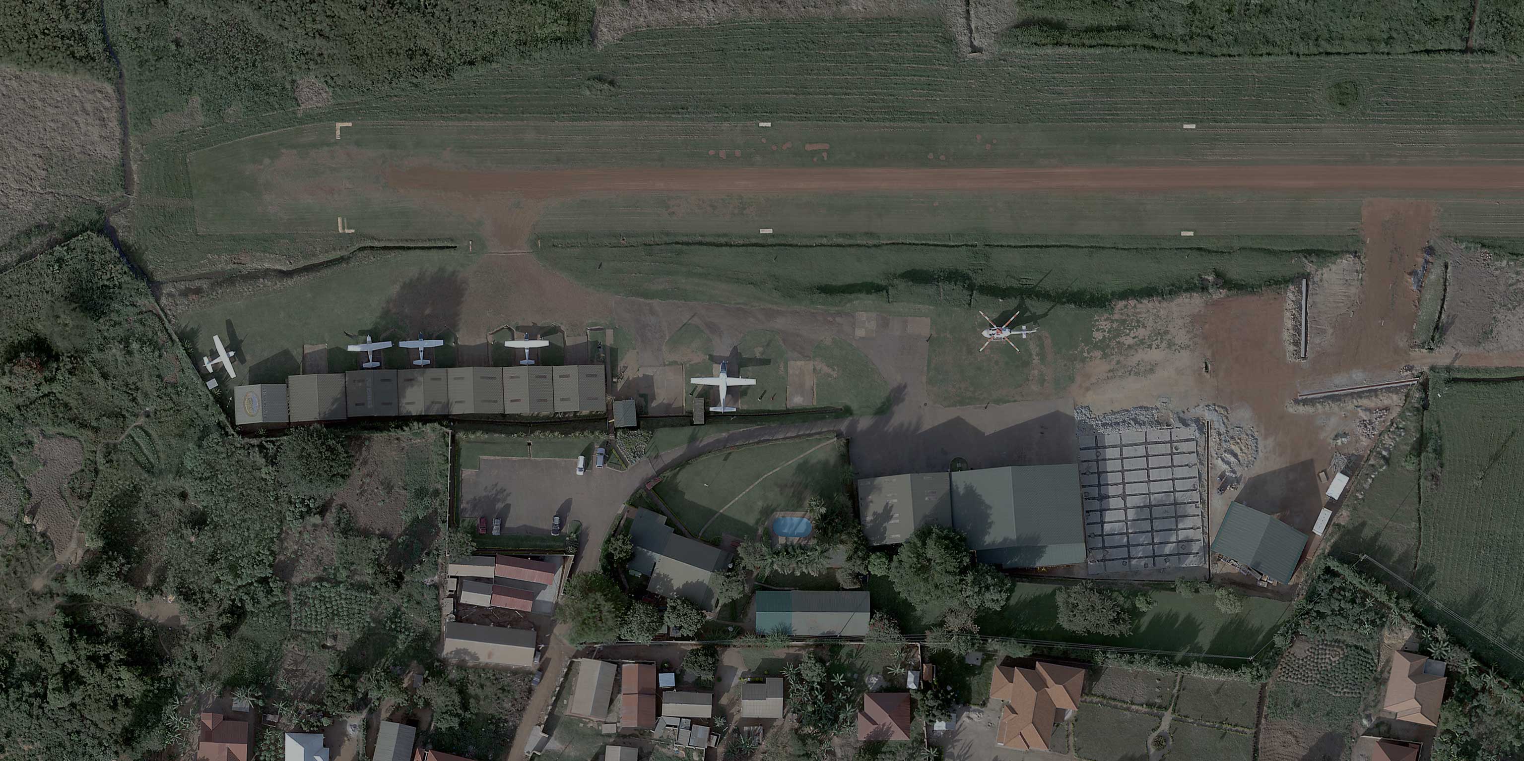 KEA DA42 aerial survey aircraft East Africa