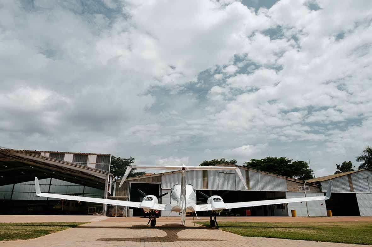 Diamond DA42 MPP Guardian rear loading